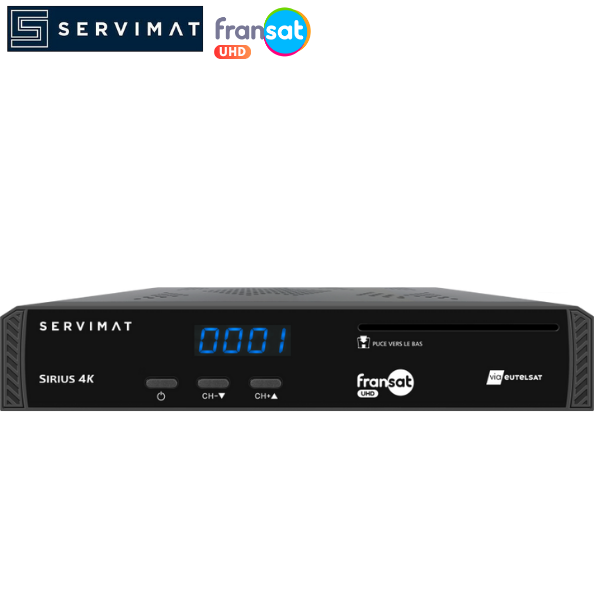 Déport IR Prise Jack SERVIMAT - Pour Démodulateurs TSF8500HDU, TSF8600HDU